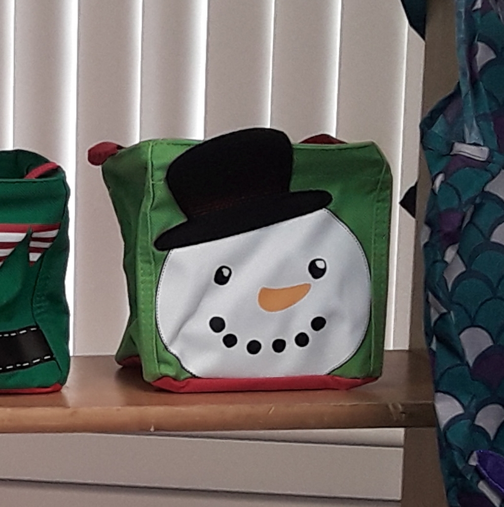 Snowman tote